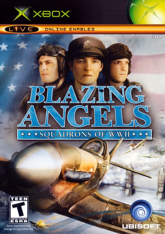 Blazing Angels Squadrons of WWII box art for Xbox